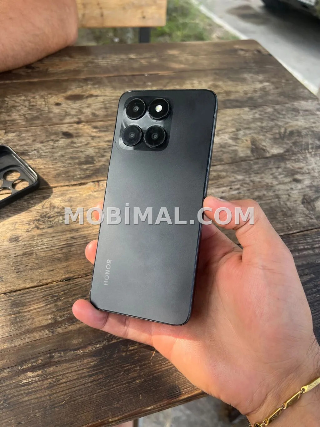 Honor X6a, 128 GB, rəng - Qara, Barmaq izi