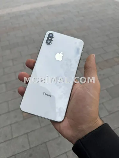 IPhone Xs Max, 64 GB, Gümüşü, Face ID