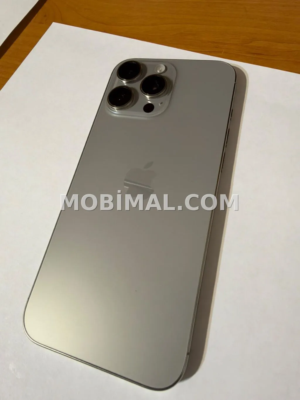 IPhone 16 Pro Max, 256 GB, Natural Titanium, Face ID, Sənədlərlə