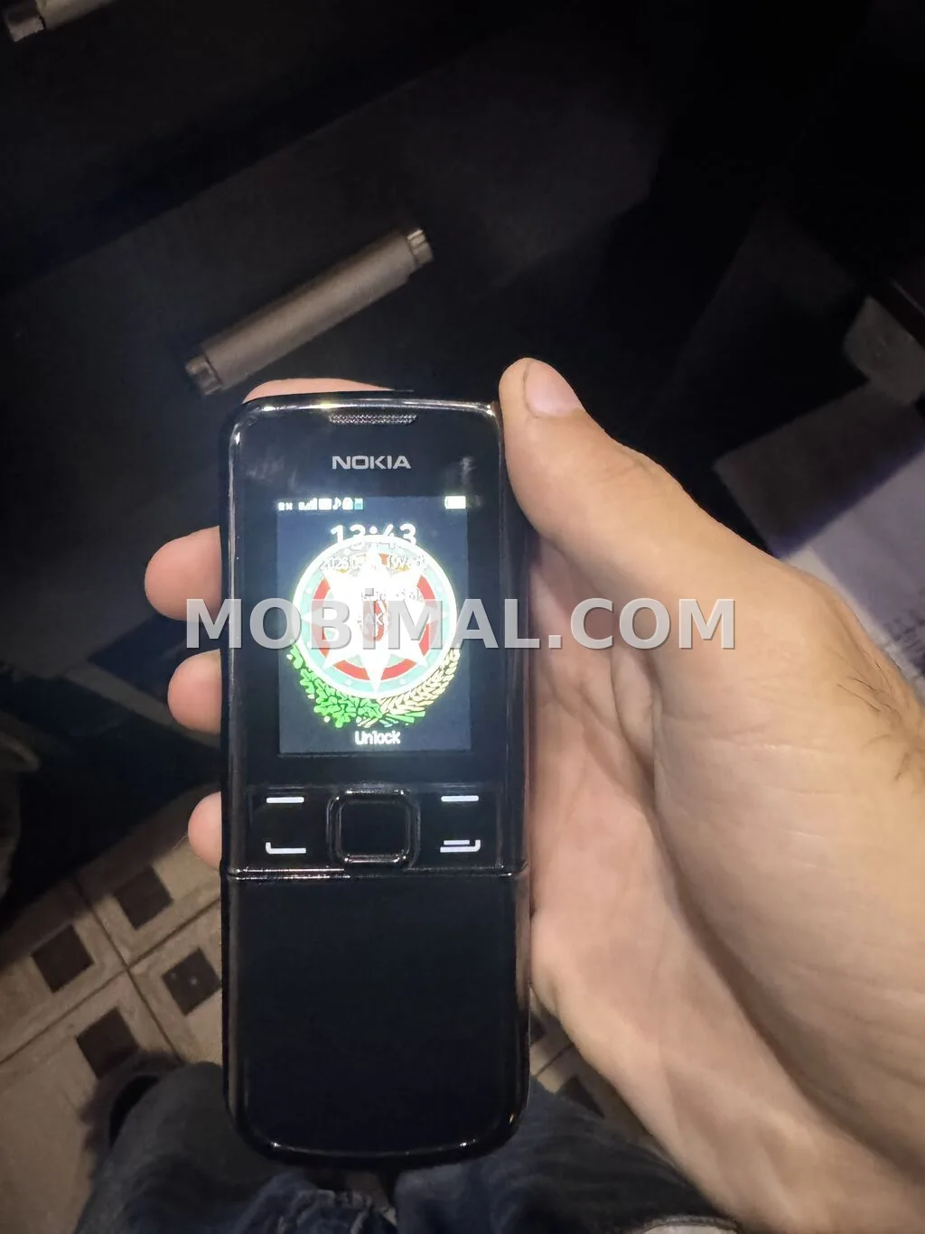 Nokia < 2 GB Memory Capacity, rəng - Qara, Düyməli