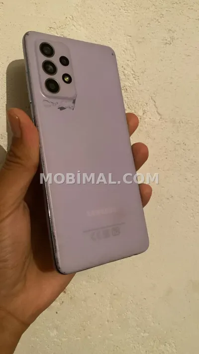 Samsung Galaxy A52, 128 GB, rəng - Bənövşəyi, Qırıq