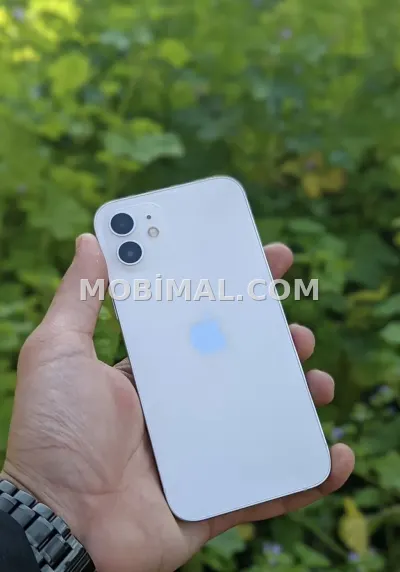 IPhone 12, 128 GB, Ağ, Zəmanət, Kredit, Simsiz şarj