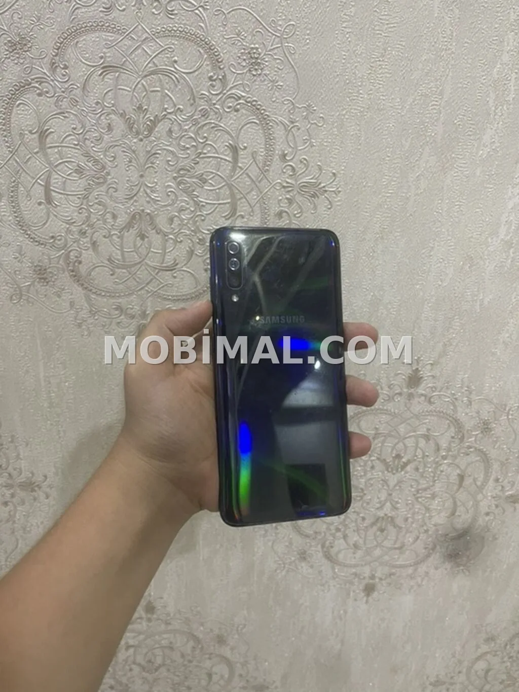 Samsung Galaxy A70, 128 GB, rəng - Qara, Face ID, İki sim kartlı, Sensor