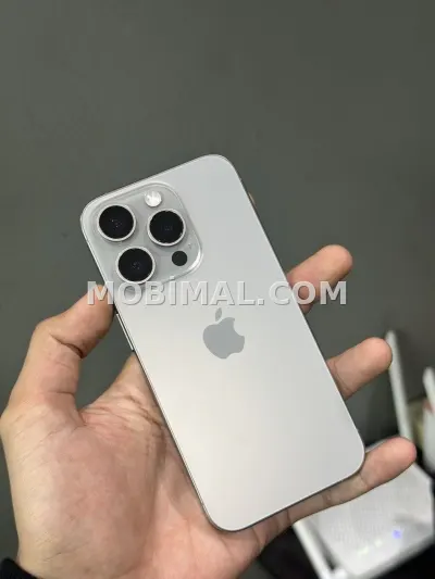 IPhone 15 Pro, 256 GB, Natural Titanium, Face ID