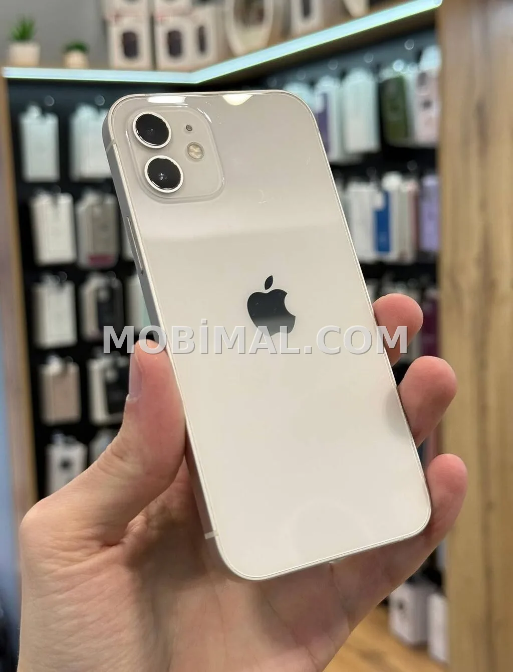IPhone 12, 128 GB, Ağ, Zəmanət, Simsiz şarj, Face ID