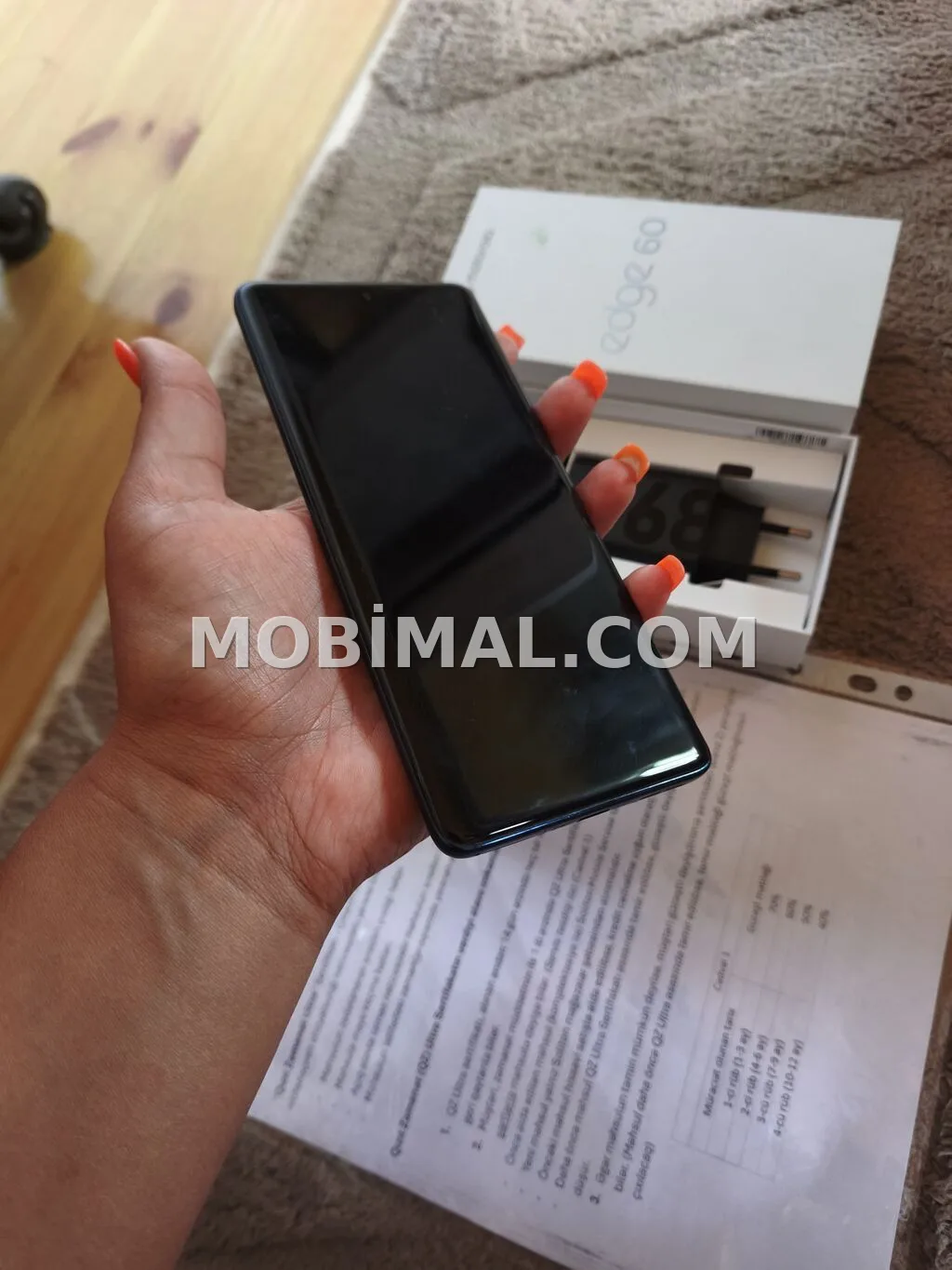 Motorola 512 GB, rəng - Mavi, Zəmanət