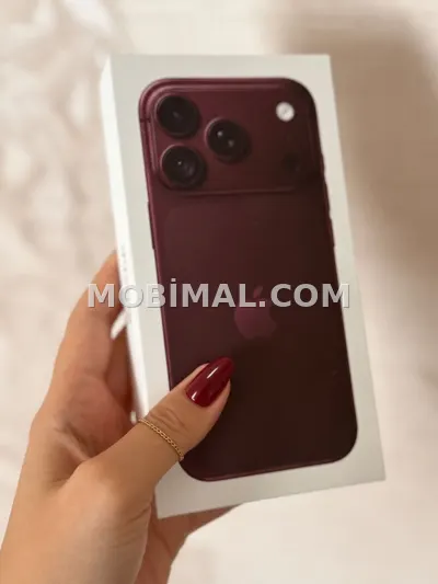 IPhone 18 Pro, 512 GB, Bordo, Barmaq izi, Face ID, Sənədlərlə