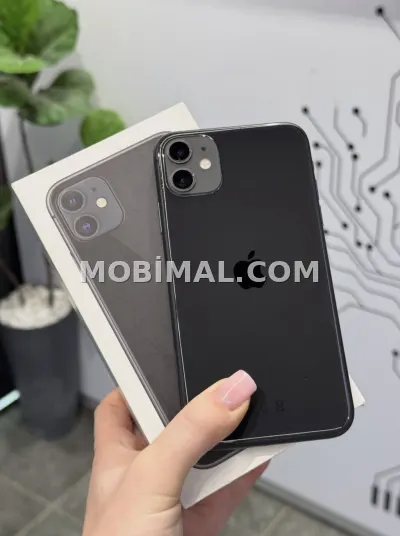 IPhone 11, 256 GB, Qara, Zəmanət, Kredit, Simsiz şarj