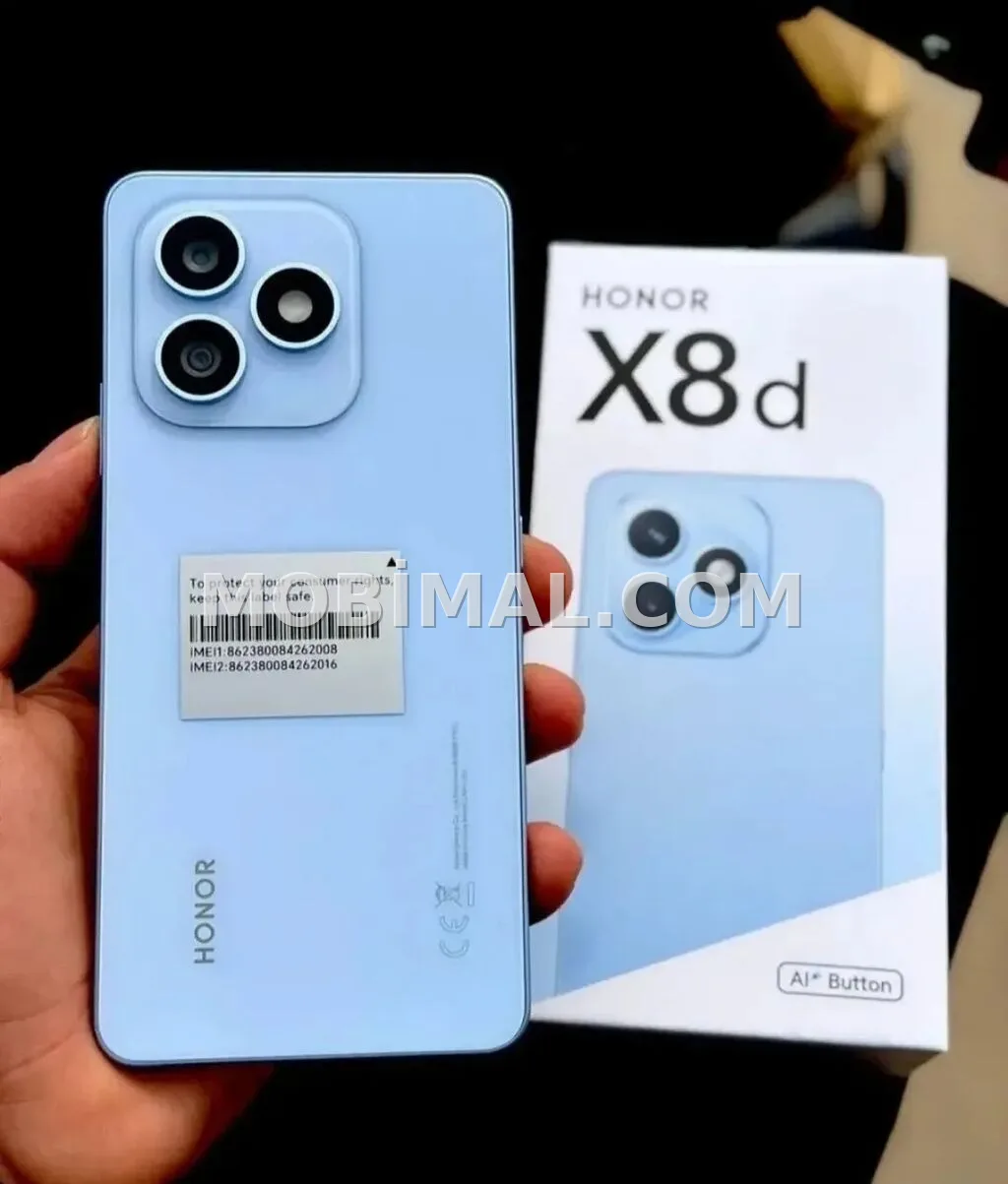 Honor 128 GB, rəng - Mavi, Zəmanət, Kredit, Sensor