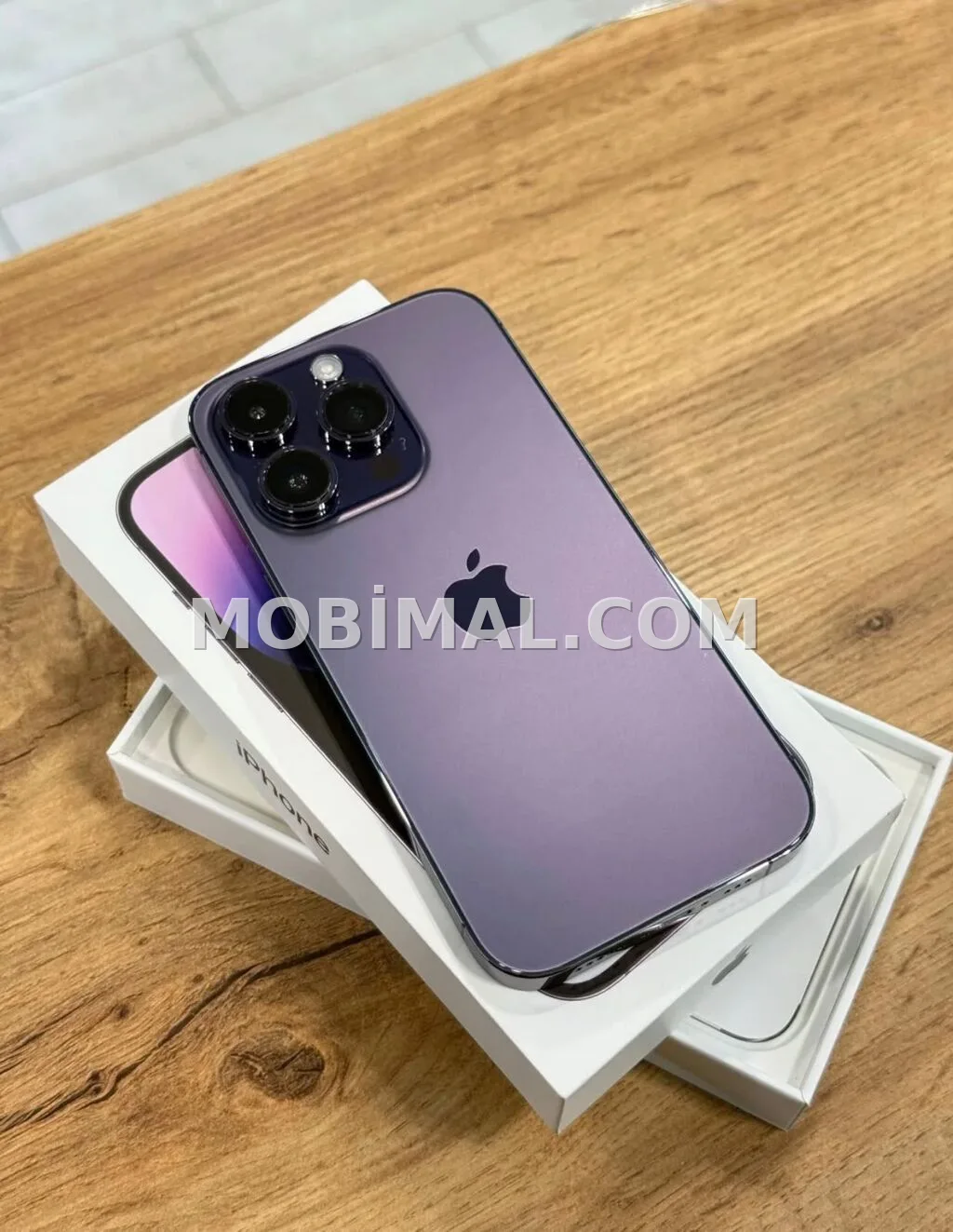 IPhone 14 Pro, 256 GB, Deep Purple, Zəmanət, Simsiz şarj, Face ID