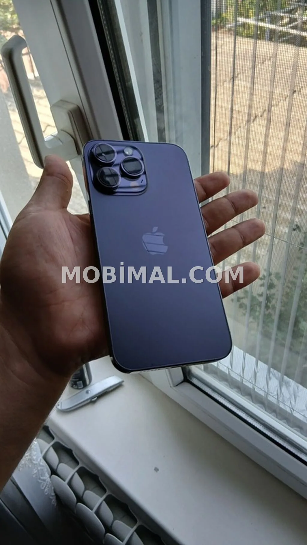 IPhone 14 Pro Max, 256 GB, Deep Purple, Simsiz şarj, Face ID, Sənədlərlə