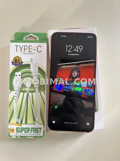 Redmi 9T, 128 GB, rəng - Qırmızı, Face ID
