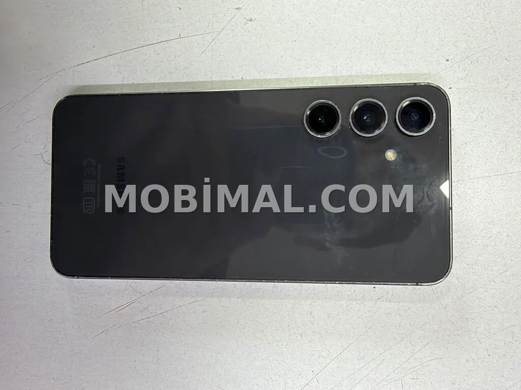 Samsung Galaxy S24 FE, 128 GB, rəng - Boz, Barmaq izi