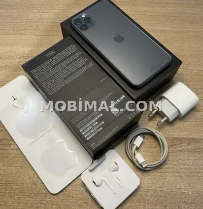 IPhone 11 Pro Max, 512 GB, Space Gray, Zəmanət, Kredit, Simsiz şarj
